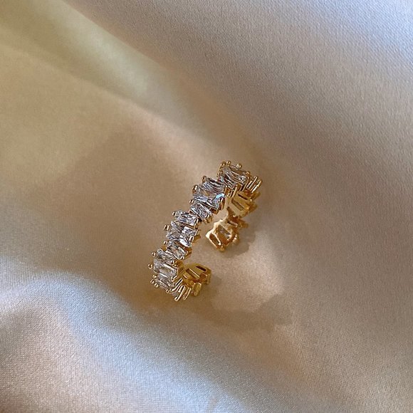 GOLICC Premium Zircon Open Ring - Picture 5 of 12